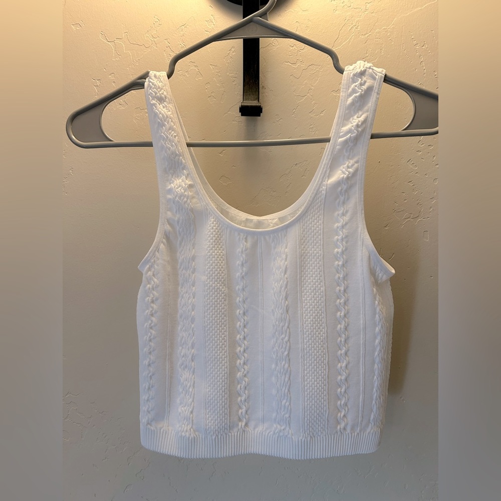 FRESHWEAR by Buckle cropped tank top M/L NWT